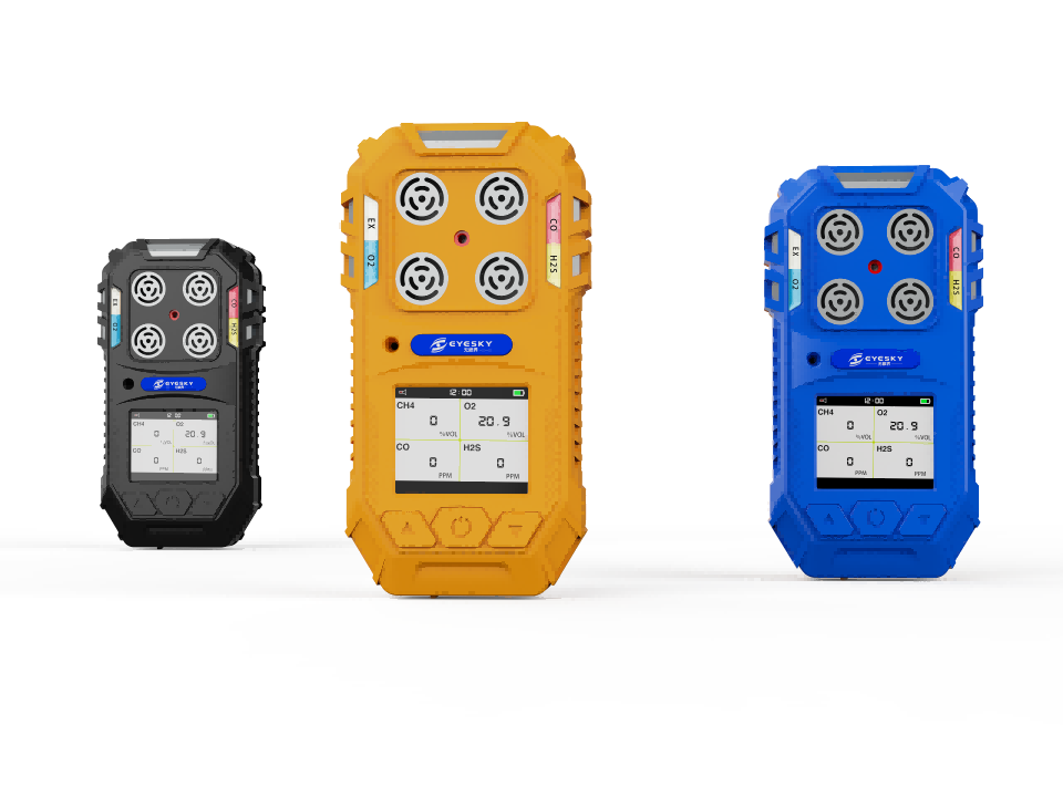 MS104K পোর্টেবল 4-ইন-1 গ্যাস ডিটেক্টর